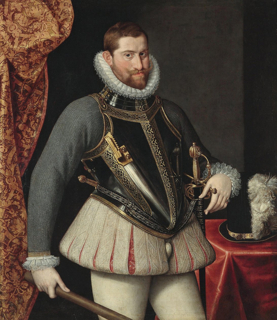 Portrait of Rudolf II of Austria (1552-1612), Holy Roman Emperor by Martino Rota