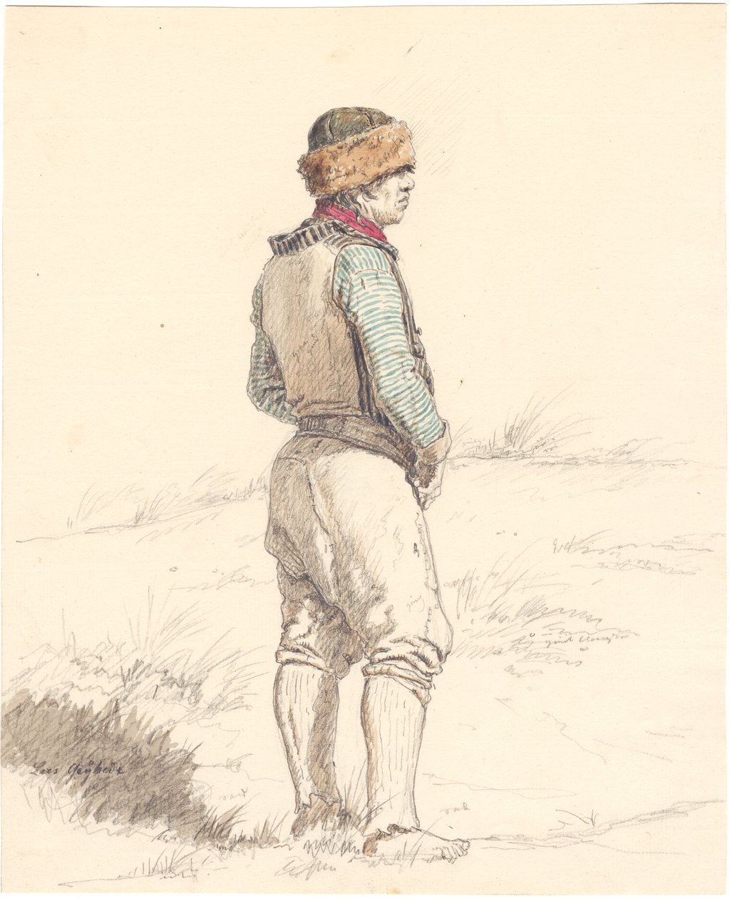 The Fisherman Lars Gayhede at Skagen by Martinus Rørbye