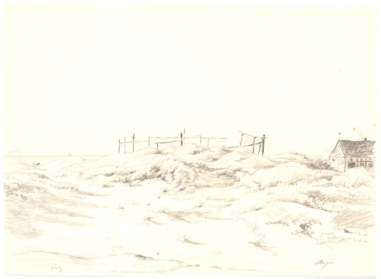 Dune Landscape, Skagen by Martinus Rørbye