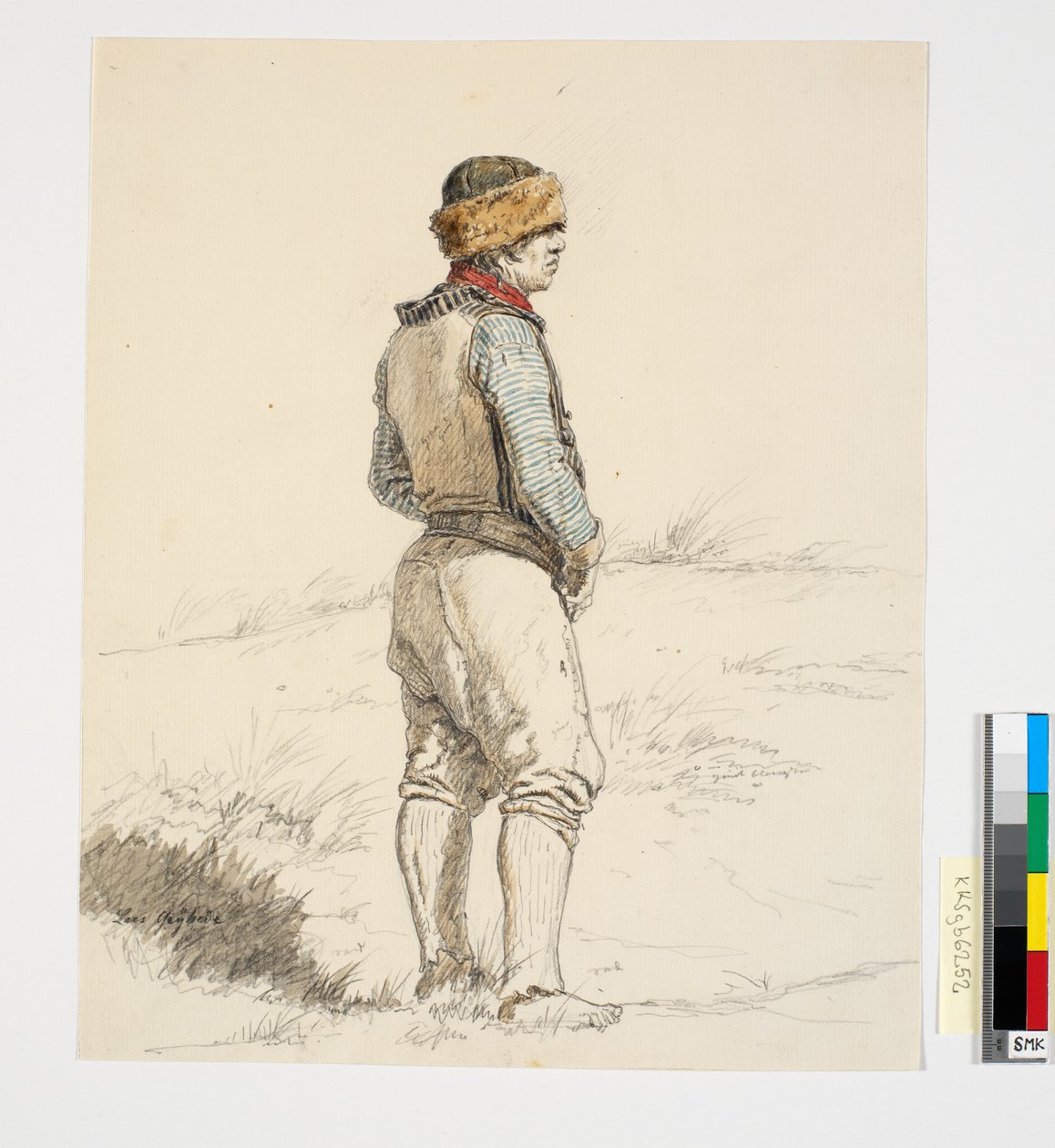 The Fisherman Lars Gayhede at Skagen by Martinus Rørbye