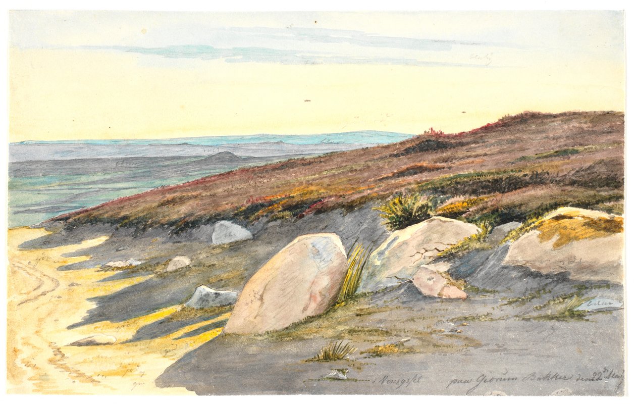 From Gærum Hills in Vendsyssel, May 22, 1833 by Martinus Rørbye