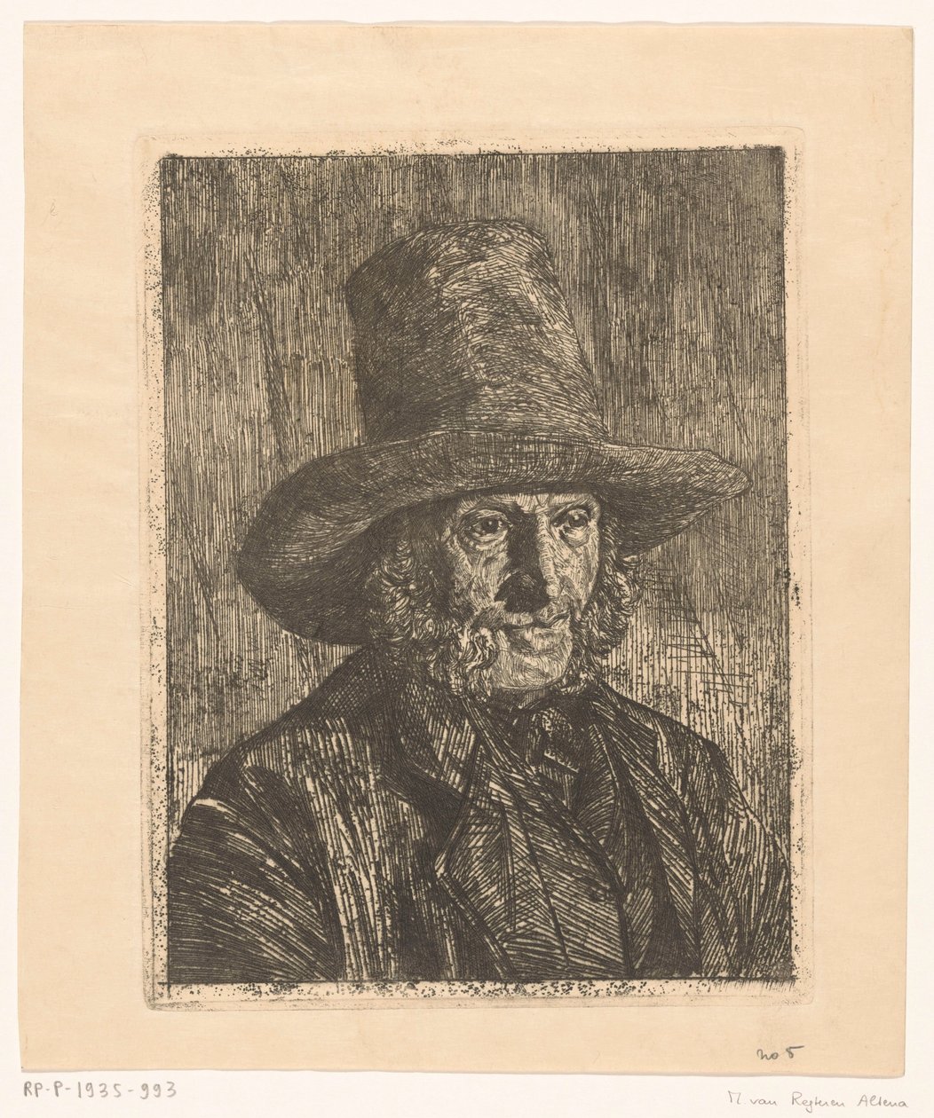 Portrait of an Unknown Man by Martinus van Regteren Altena