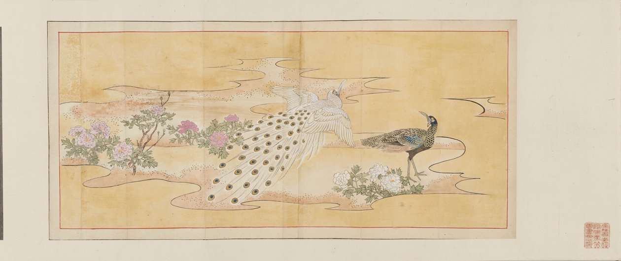 Draft Sketch for a Screen Painting by Maruyama Okyo