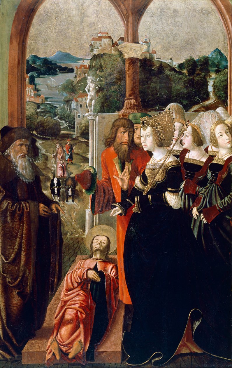 The Body of St. James Brought before Queen Lupa of Spain by Marx Reichlich