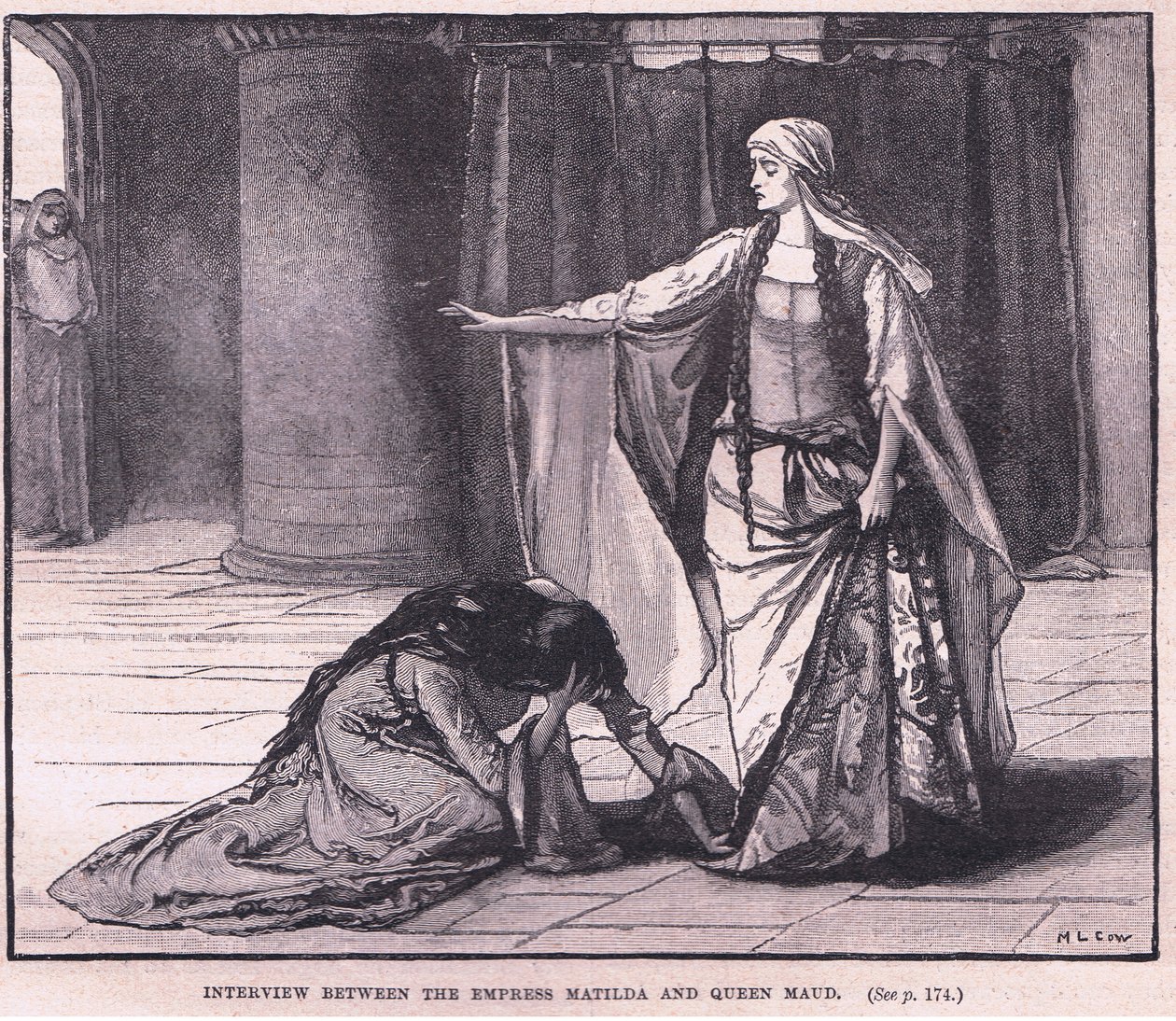 Interview between the Empress Matilda and Queen Maud AD 1141 by Mary L. Gow