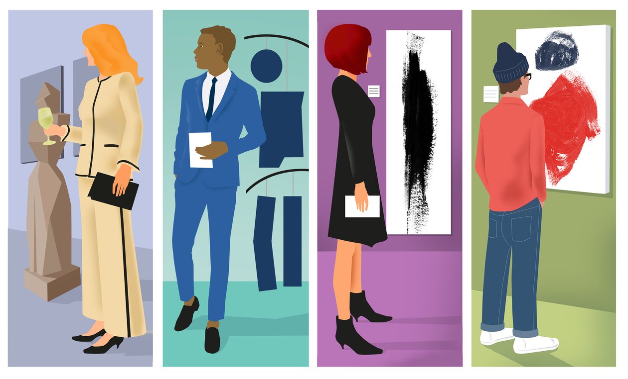 Gallery People, 2016 by Mary Ann Smith