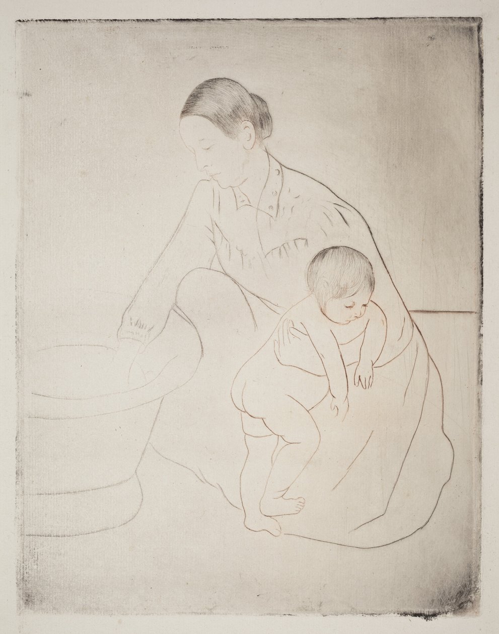 The Bath by Mary Cassatt