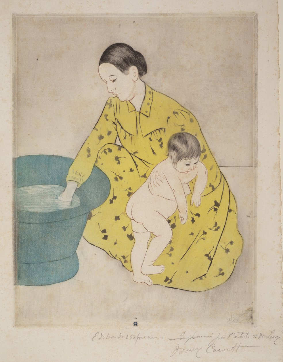 The Bath by Mary Cassatt
