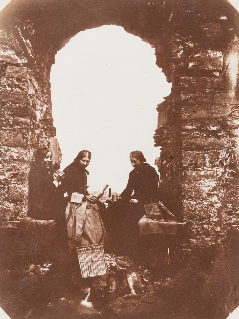 The Picnic Party, 1854 by Mary Dillwyn
