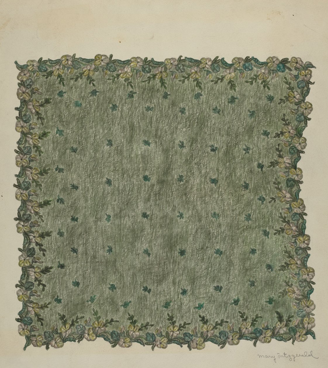 Evening Handkerchief, 1935-1942 by Mary Fitzgerald