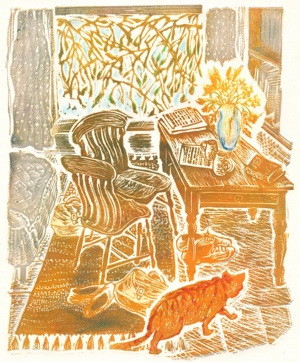 Ginger Cat by Mary Kuper