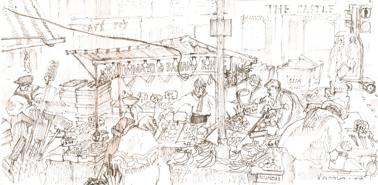 Portobello Market by Mary Kuper