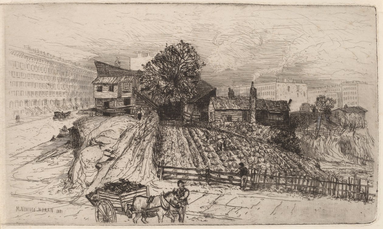 A City Farm—New York by Mary Nimmo Moran