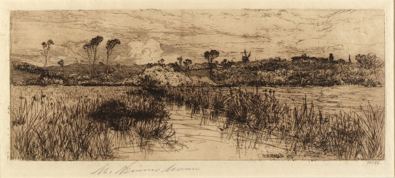 Home of the Muskrat by Mary Nimmo Moran