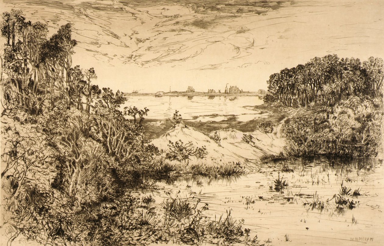 Looking Seaward by Mary Nimmo Moran