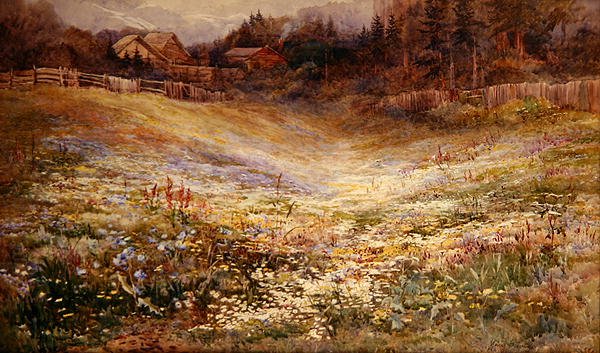 A Meadow in the Alps by Mary Stevens