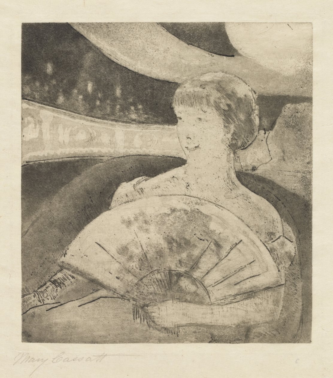 In the Opera Box by Mary Cassatt