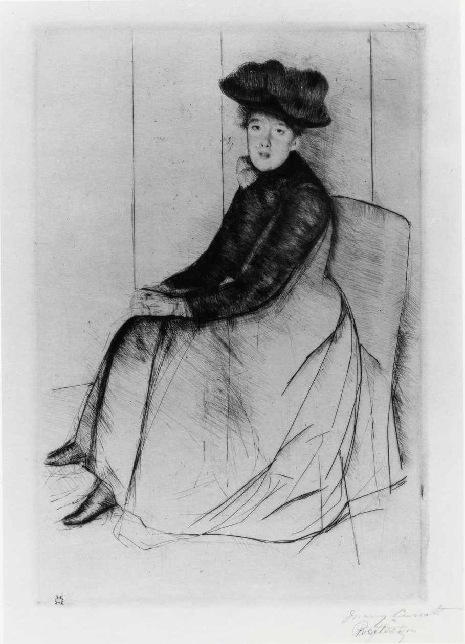 Reflection by Mary Stevenson Cassatt