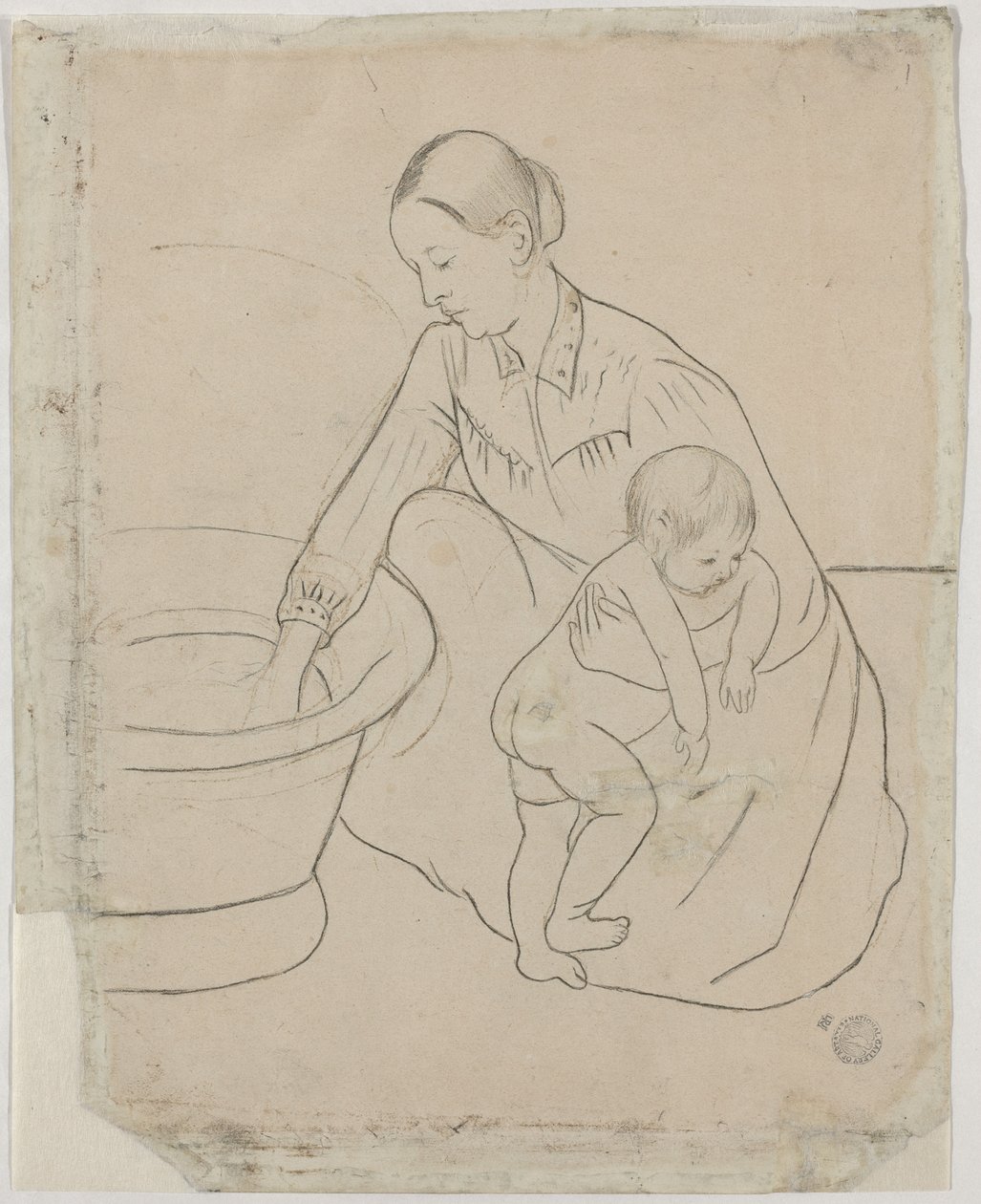 The Bath by Mary Stevenson Cassatt