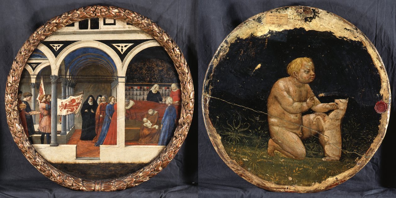 Birth Tray by Masaccio