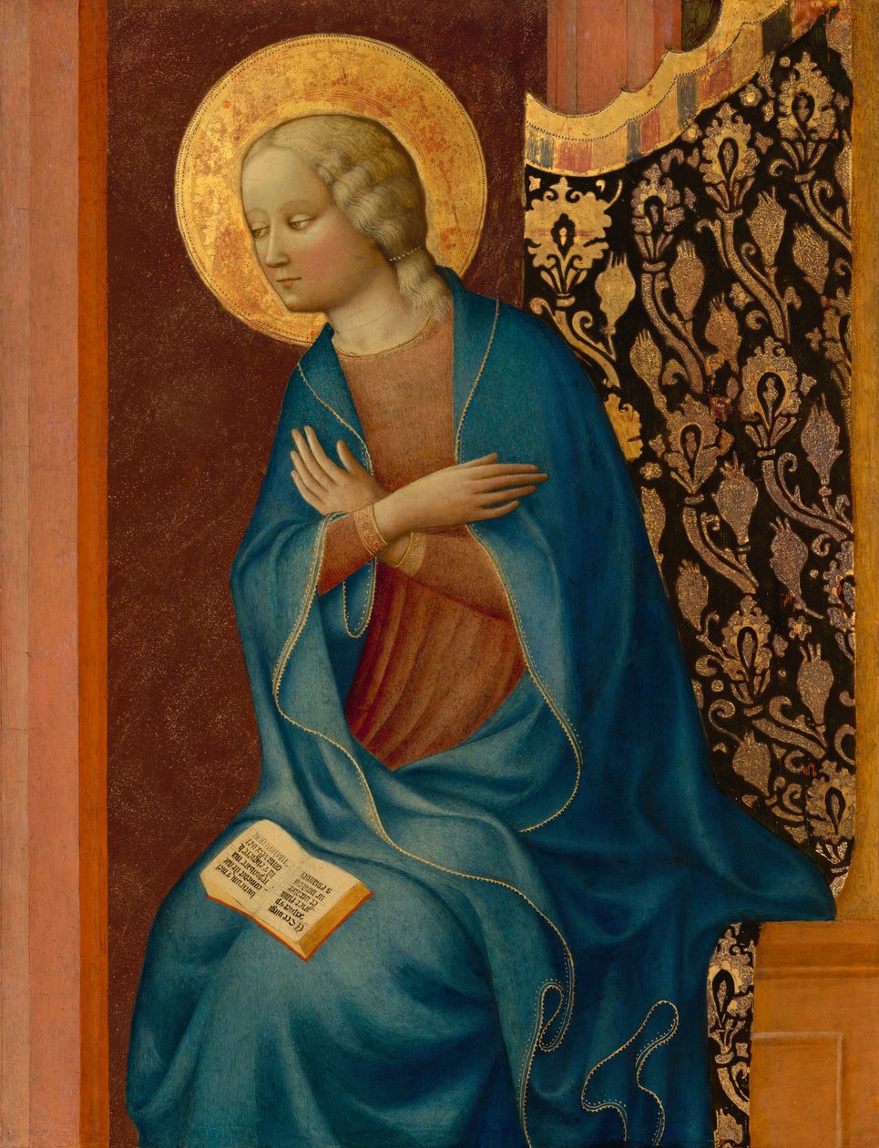 The Virgin Annunciate by Masolino da Panicale