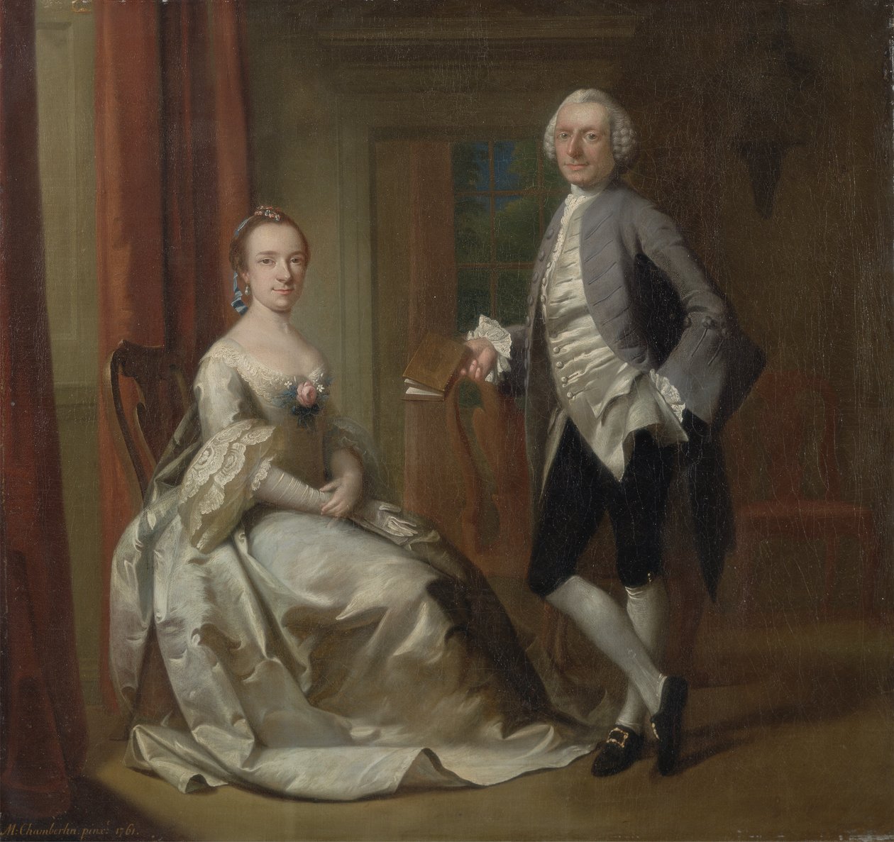 Conversation Piece, 1761 by Mason Chamberlin