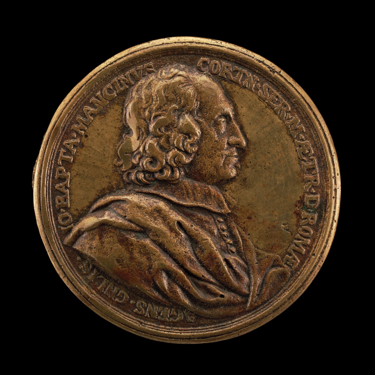 Giovanni Battista Mancini, Agent General of Tuscany in Rome by Massimiliano Soldani