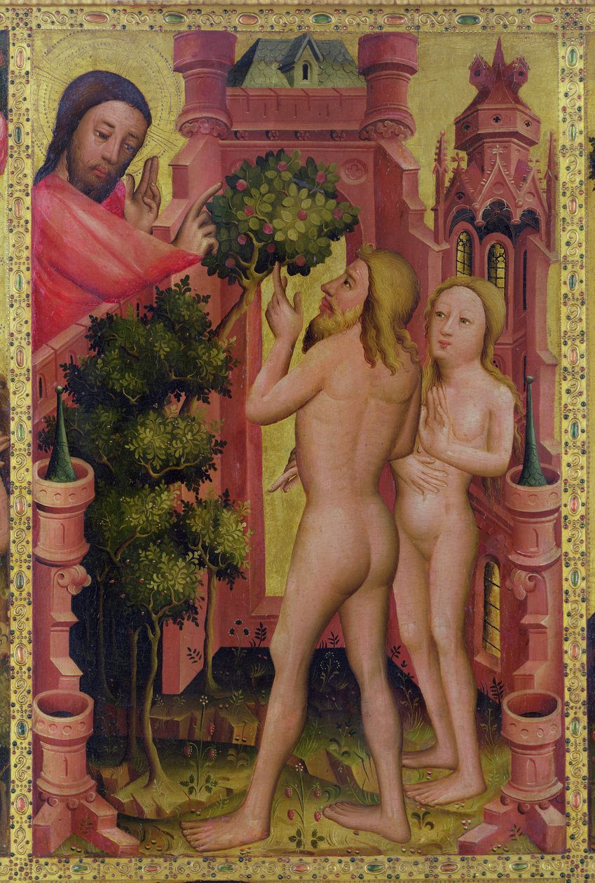 The Tree of Knowledge (detail) by Master Bertram of Minden