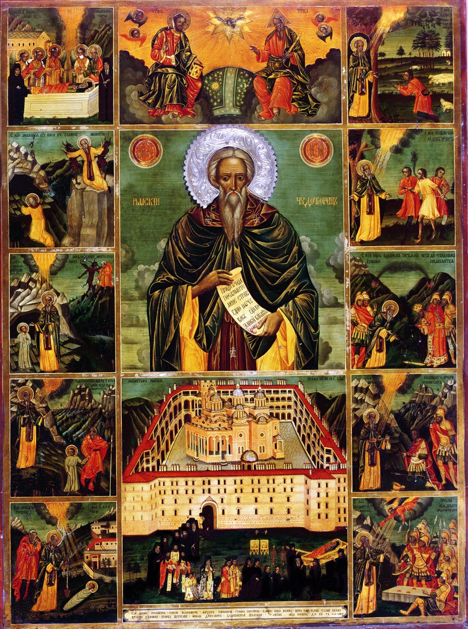 St. John of Rila by Master John of Samakov