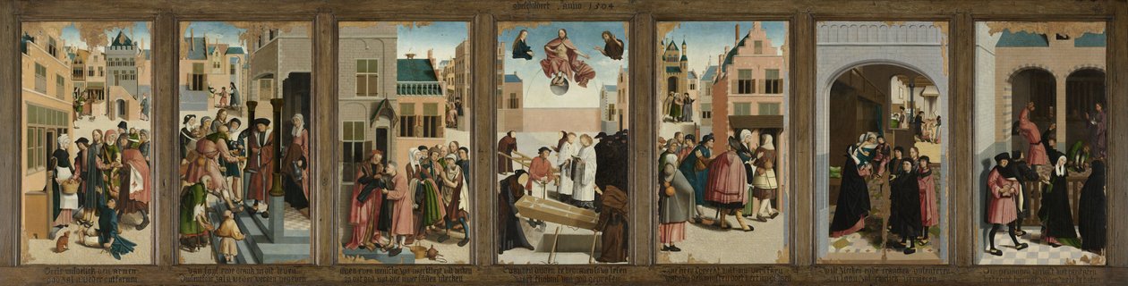 The Seven Works of Mercy, 1504 by Master of Alkmaar