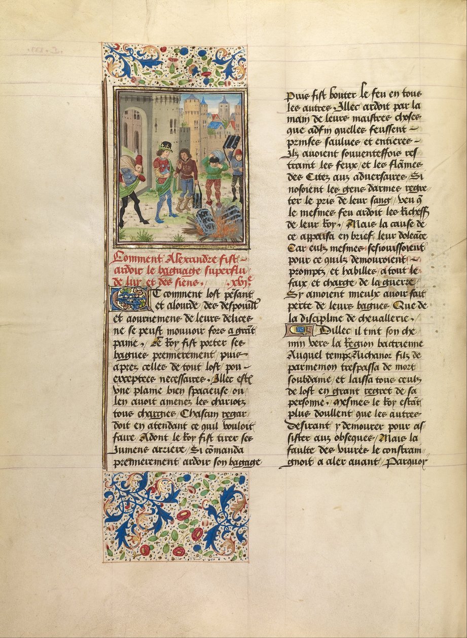 Alexander Orders the Destruction of His Army