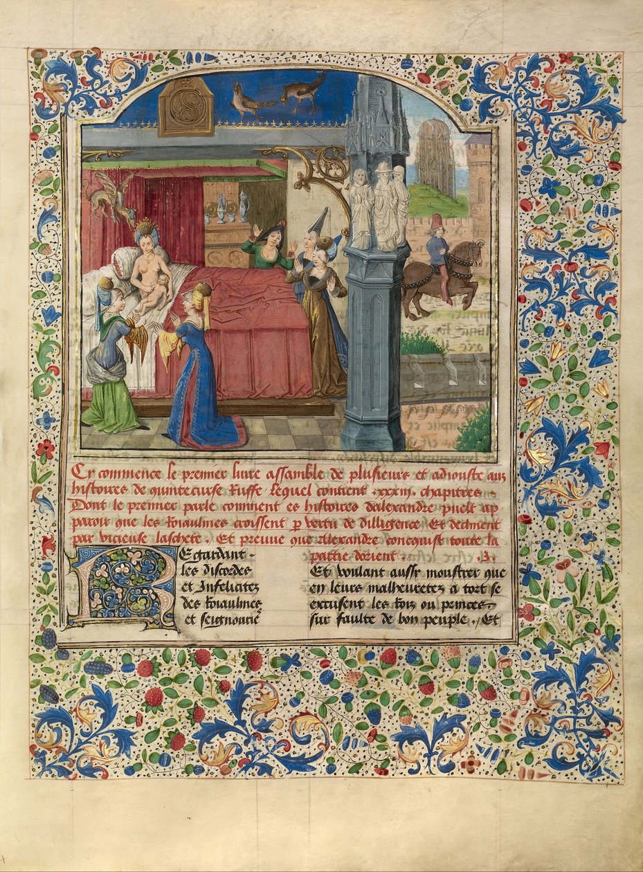 Book of the Deeds of Alexander the Great by Master of Jardin
