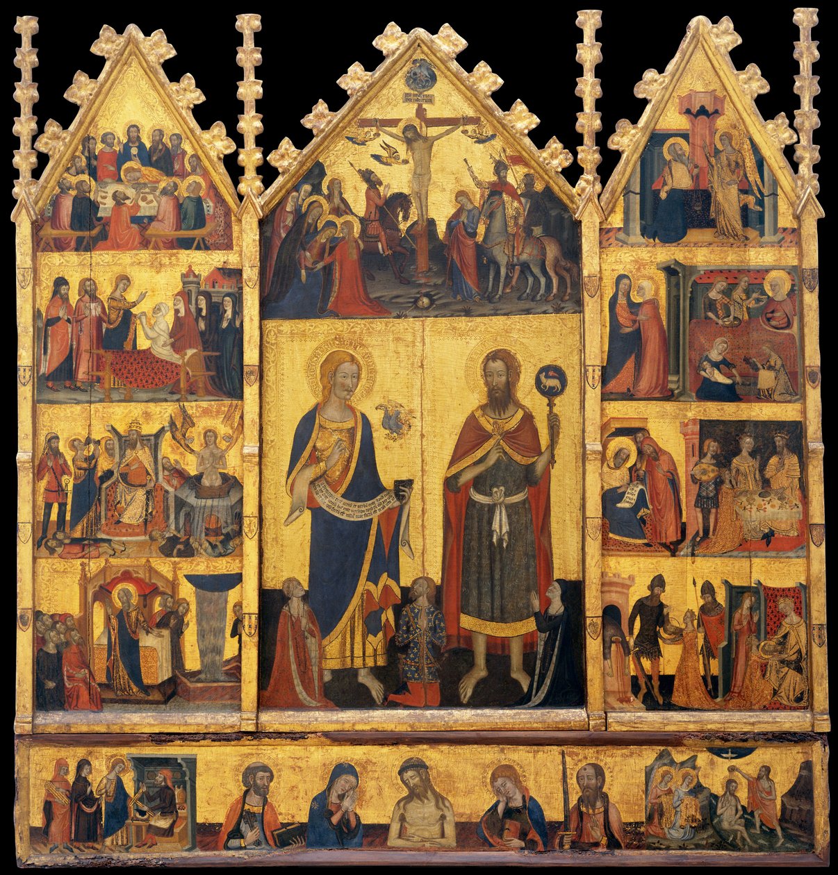 Altarpiece of the Saints John by Master of Santa Coloma de Queralt