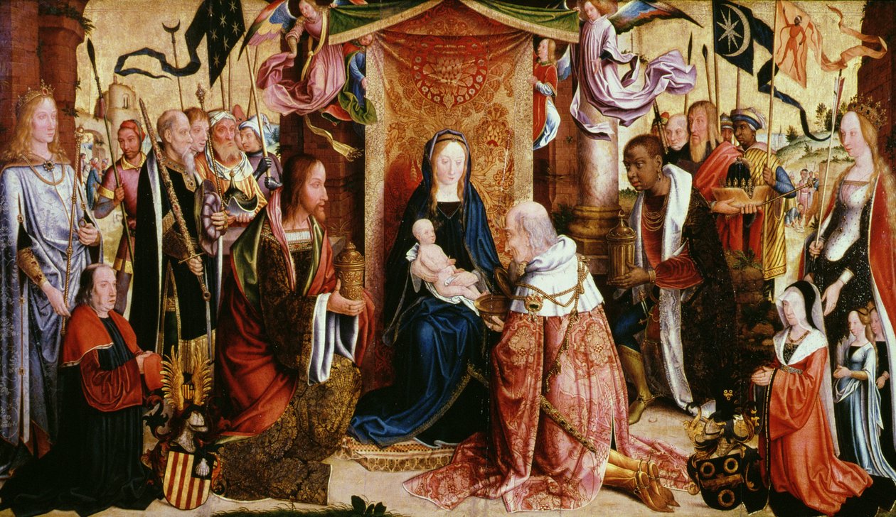 The Adoration of the Kings by Master of St. Severin