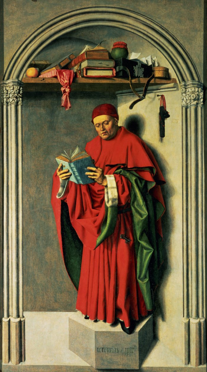 The Prophet Jeremiah, 1443-45 by Master of the Aix Annunciation