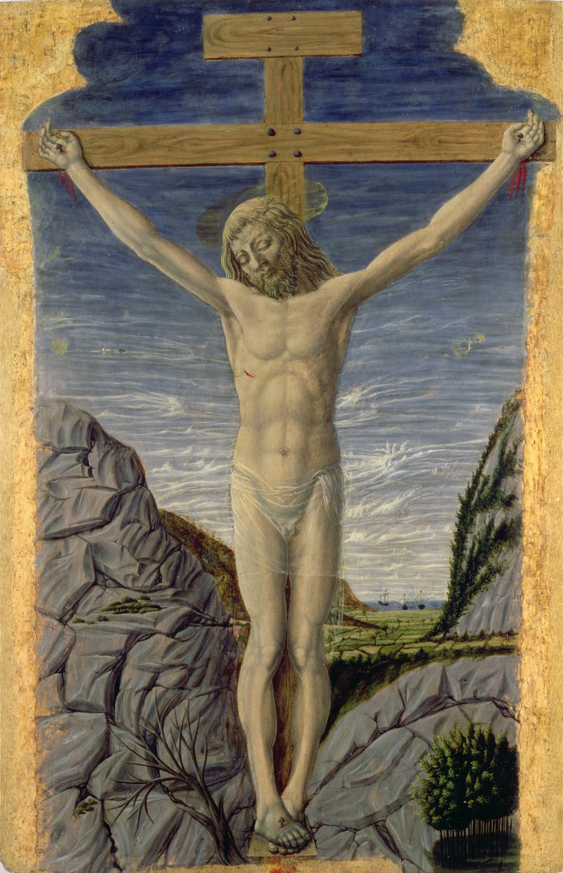 Crucifixion by Master of the Barberini Panels