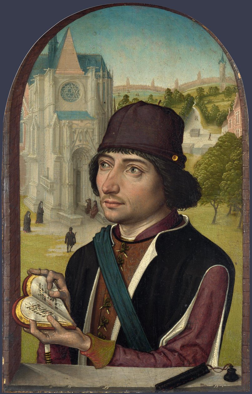 Portrait of a Young Man, c.1480 by Master of the View of St. Gudule
