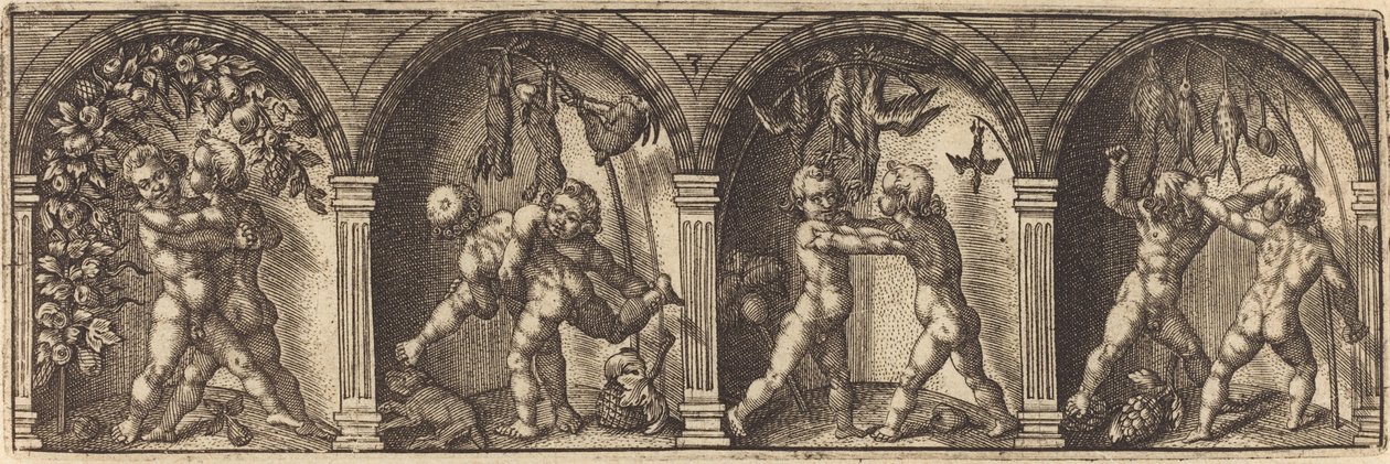 Les divers pourtraicts et figures III by Master AD