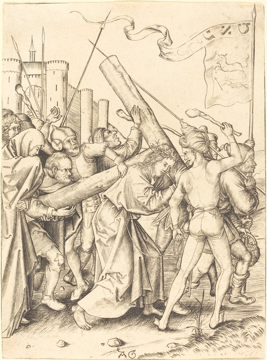 Christ Carrying the Cross by Master AG