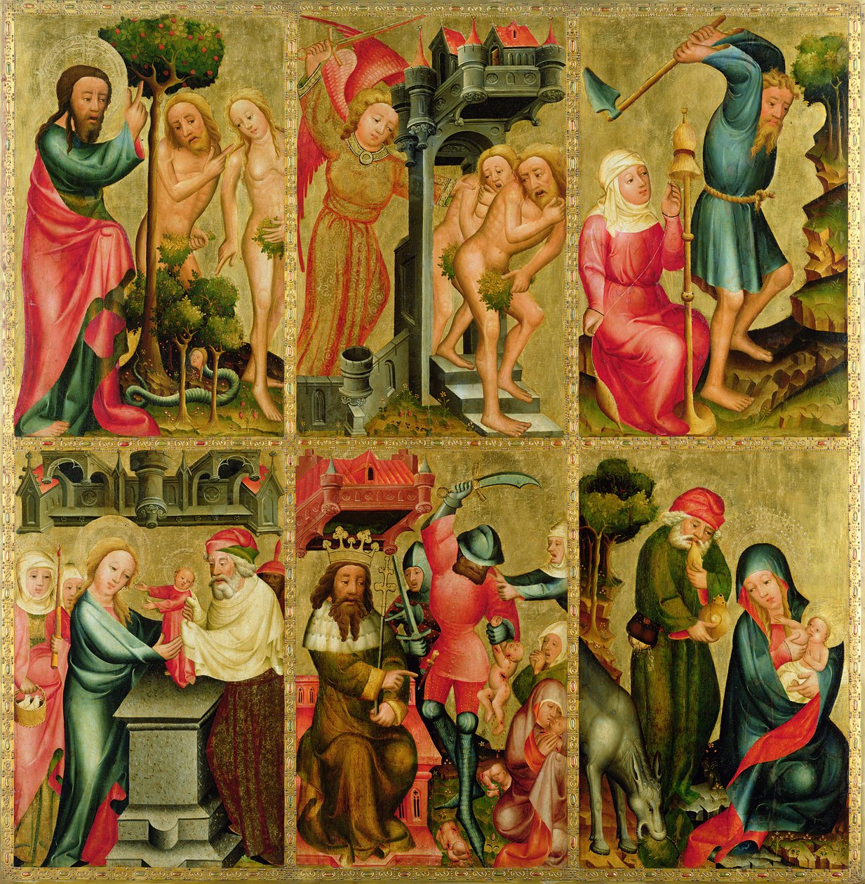 Right wing of the High Altar of St. Peter