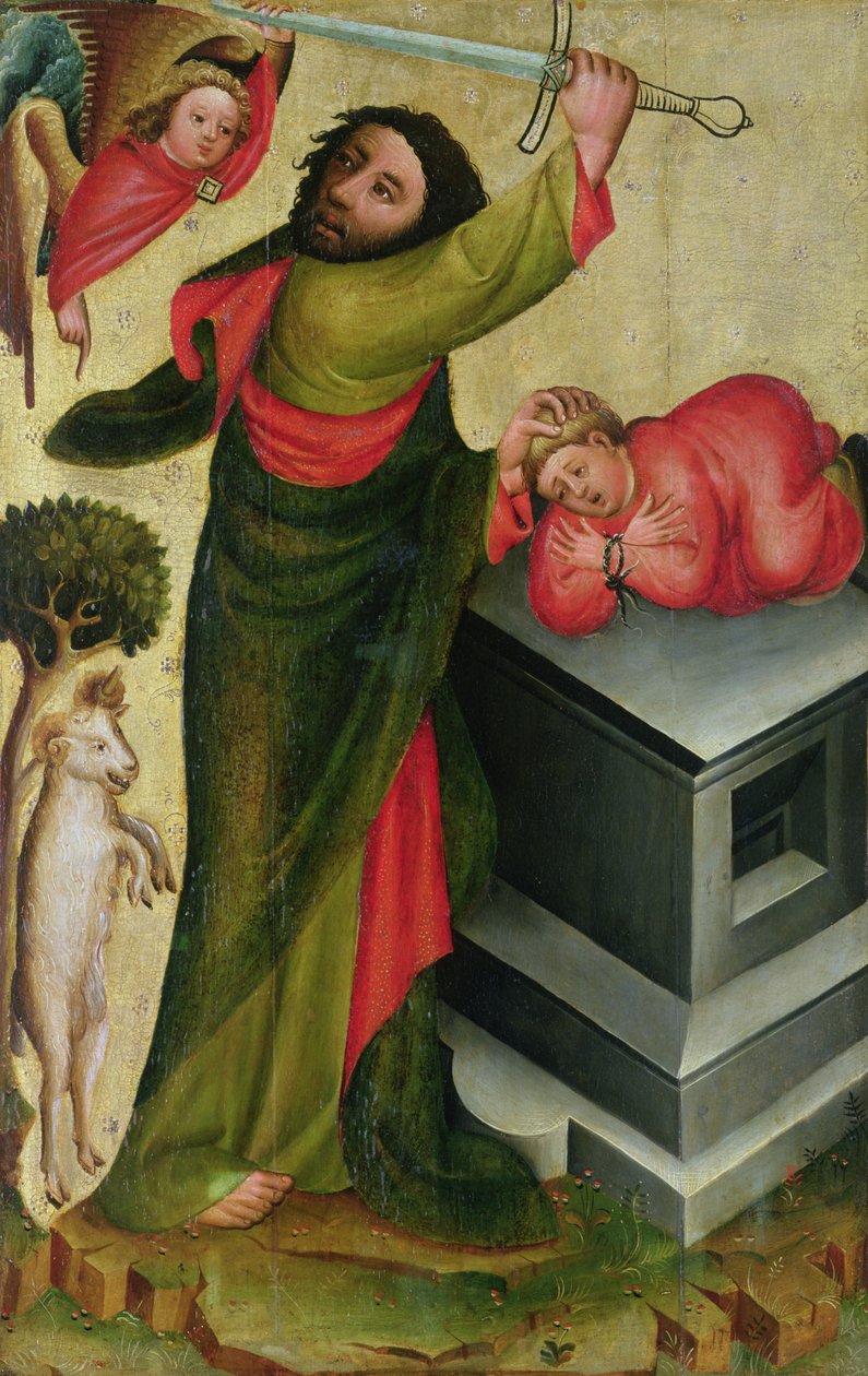 The Sacrifice of Isaac from the High Altar of St. Peter