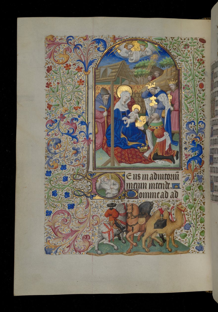 Adoration of the Magi by Master Dunois