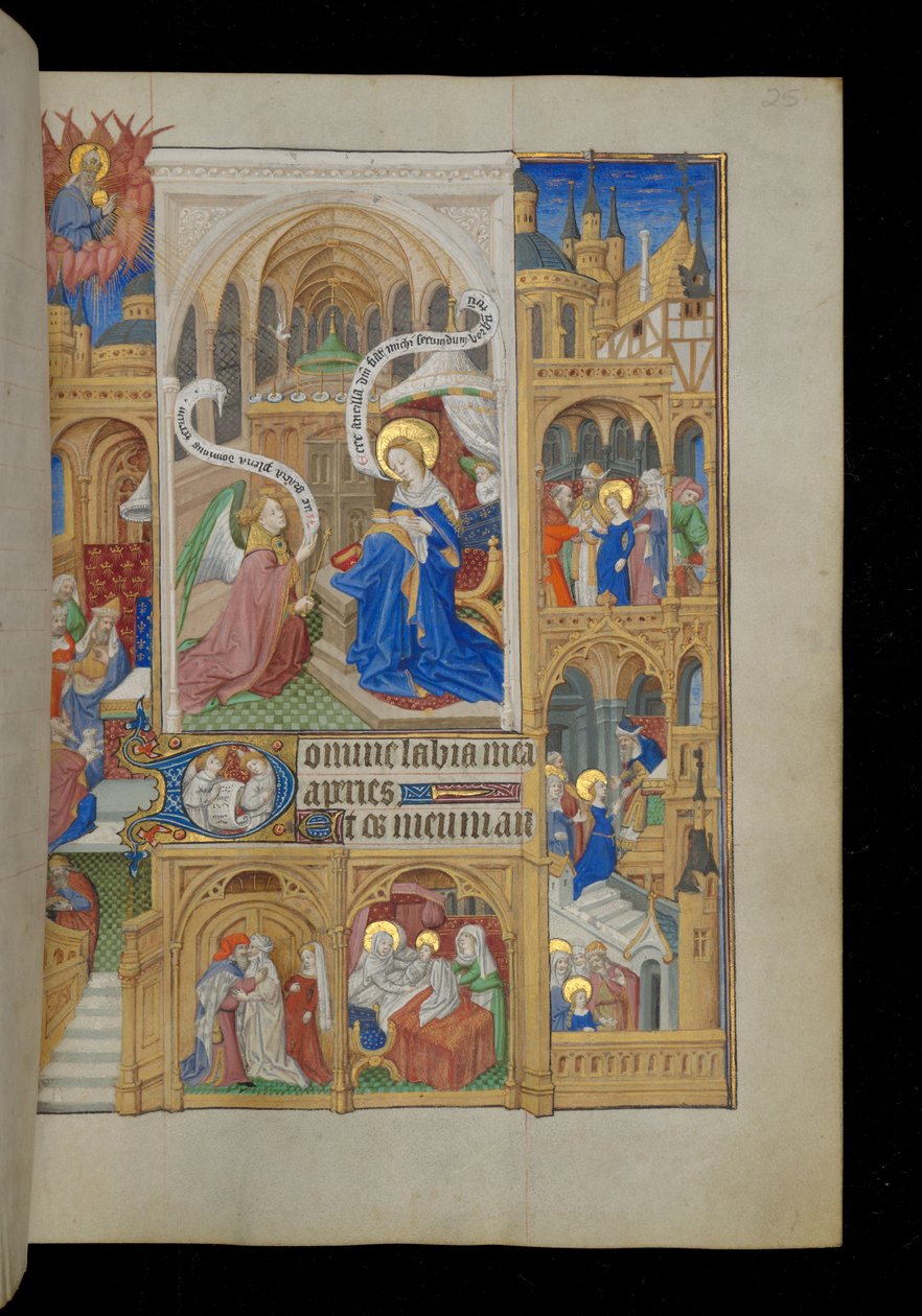Annunciation by Master Dunois