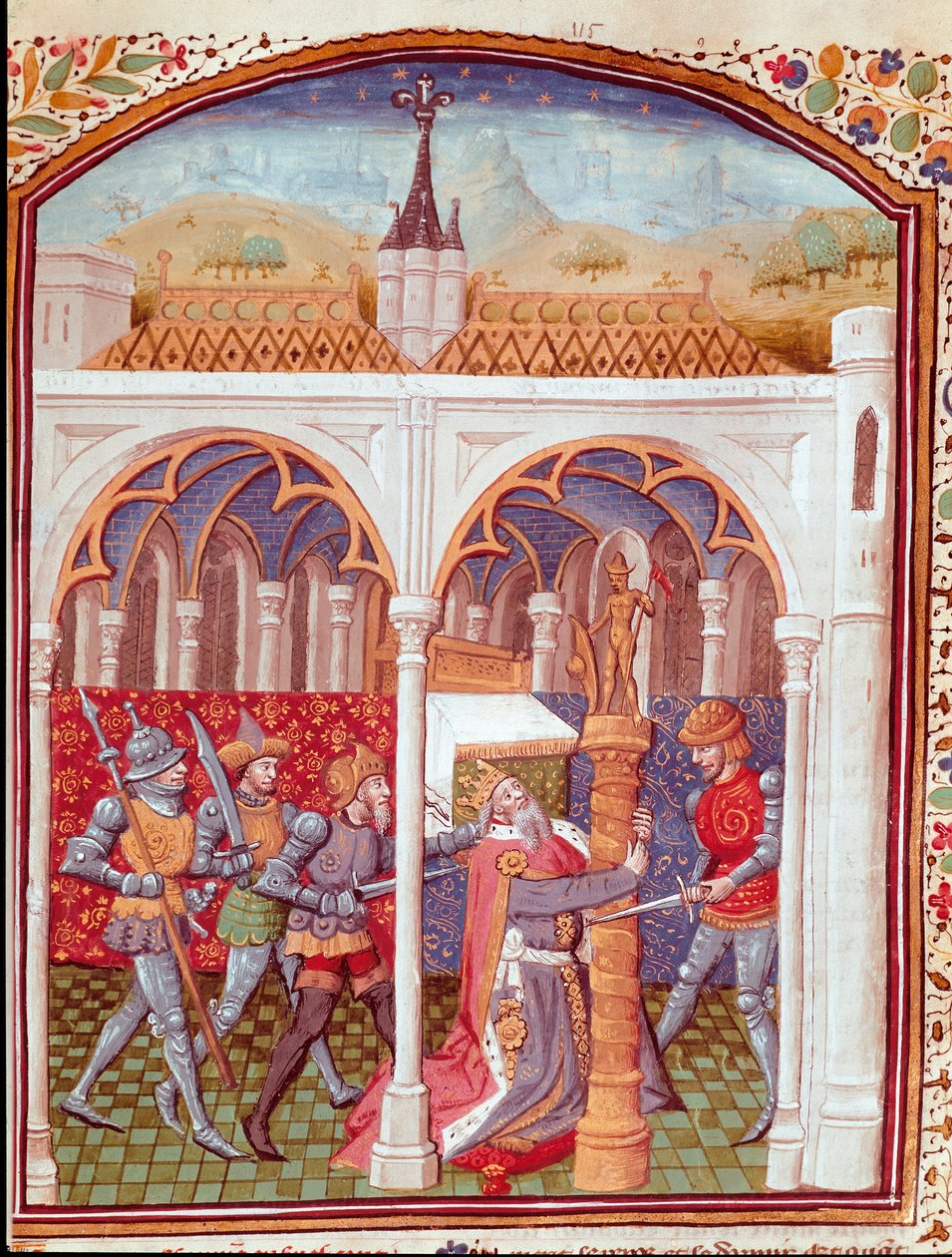 Assassination of a Miniature king taken from 