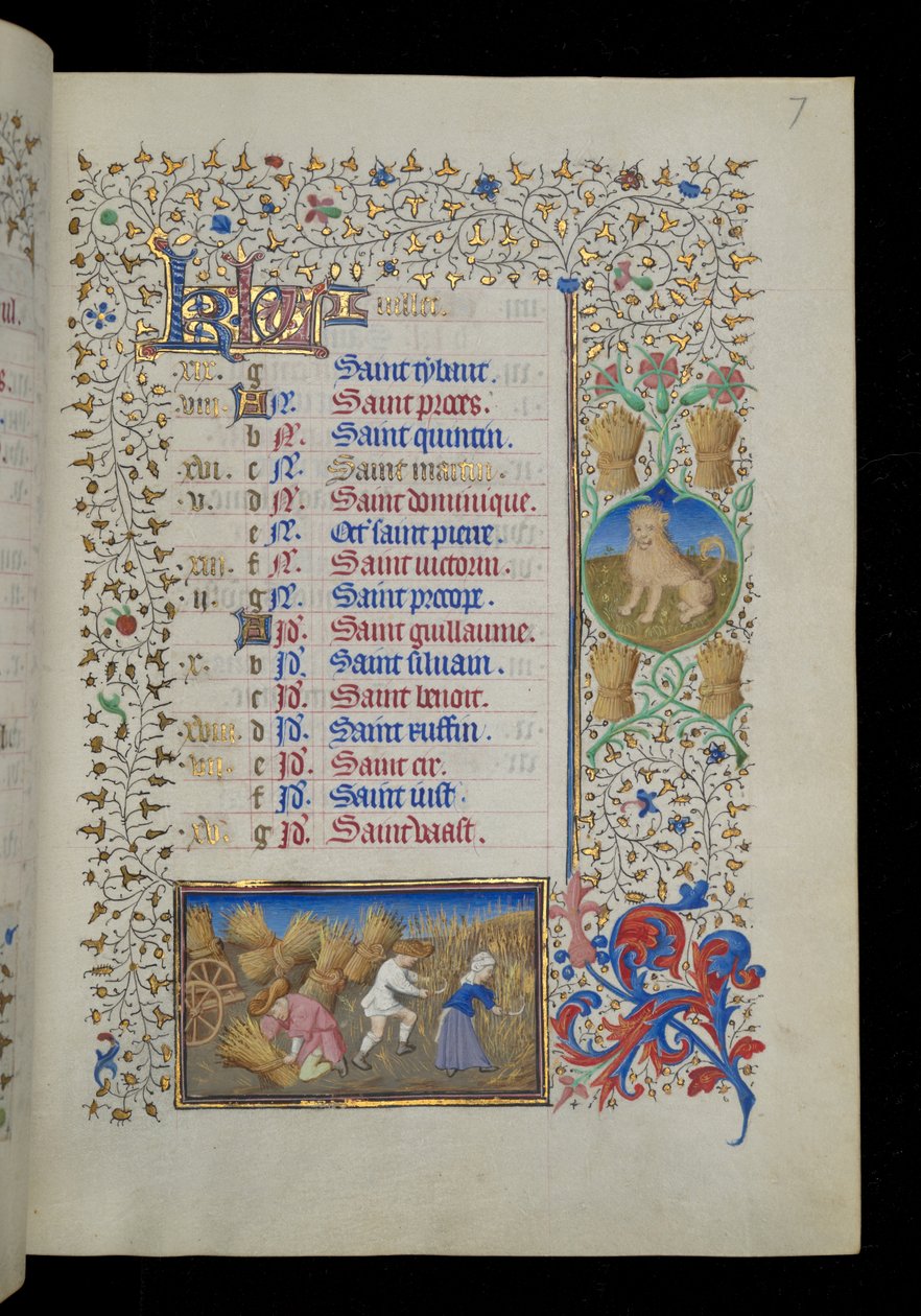 Labour of the Month - July by Master Dunois