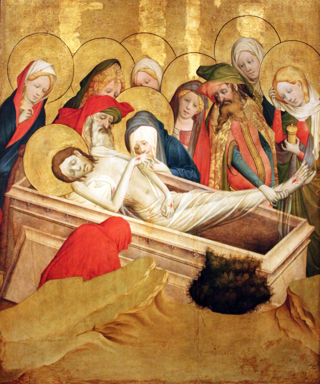 The Entombment by Master Francke