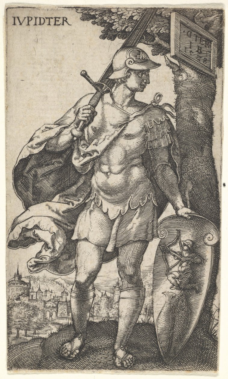 Jupiter from The Gods Who Preside Over the Planets by Master I.B.