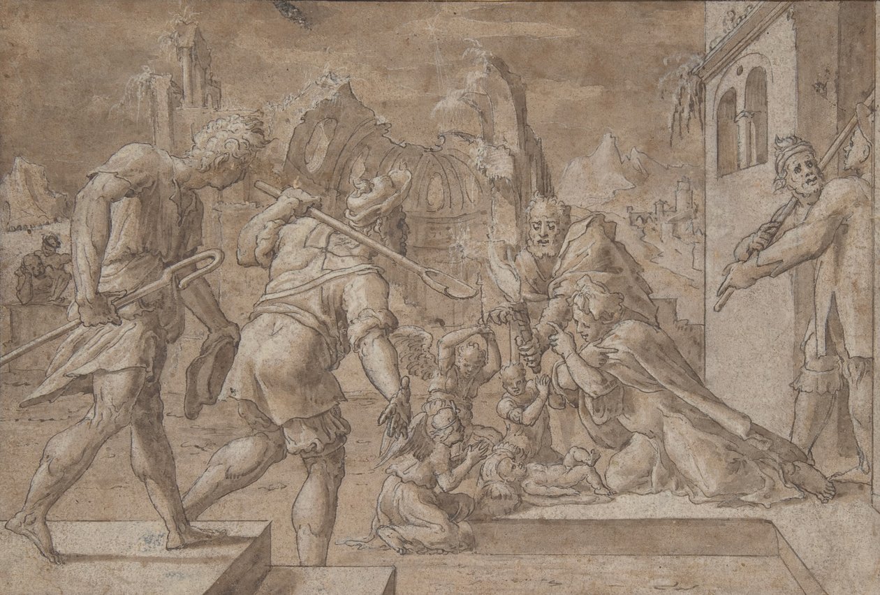 Adoration of the Shepherds by Master Of The Liechtenstein Adoration