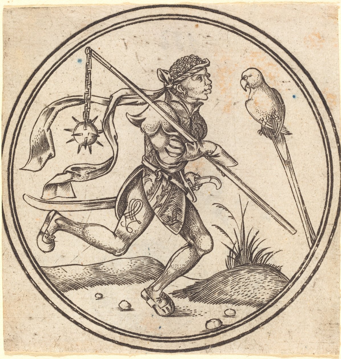 The Jack of Parrots by Master PW of Cologne