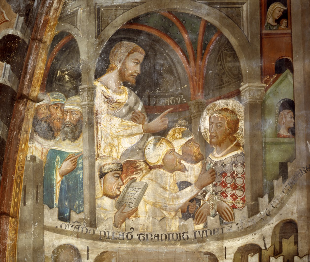 The Judgement of Pilate by Master Trecentesco of Sacro Speco School